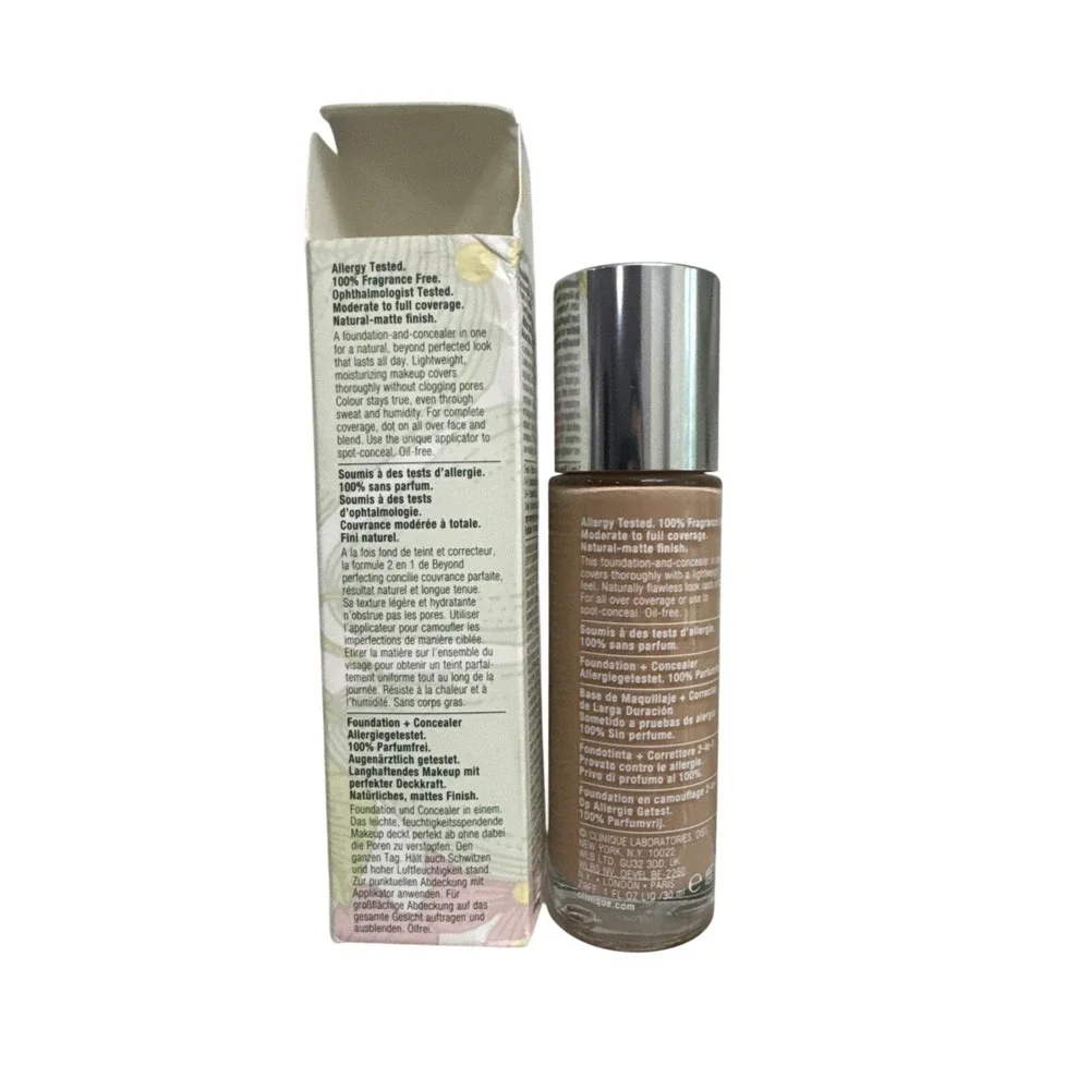 Clinique Beyond Perfecting‎ Foundation + Concealer CN 28 Ivory 1oz 30ml NIB
